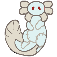 Albino Goolotl plushie