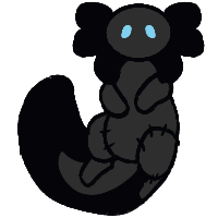 Nightmode Goolotl plushie