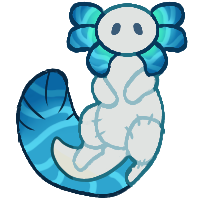 Water Goolotl plushie