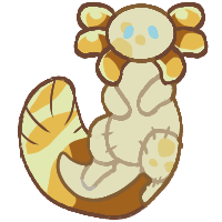 Golden Goolotl plushie